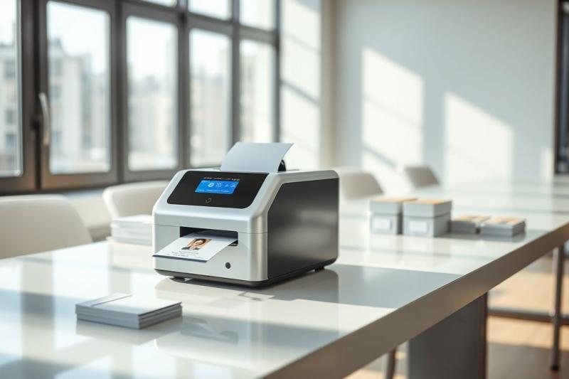Como a cabeça de impressão Datacard SD260 Revoluciona a Impressão de Cartões