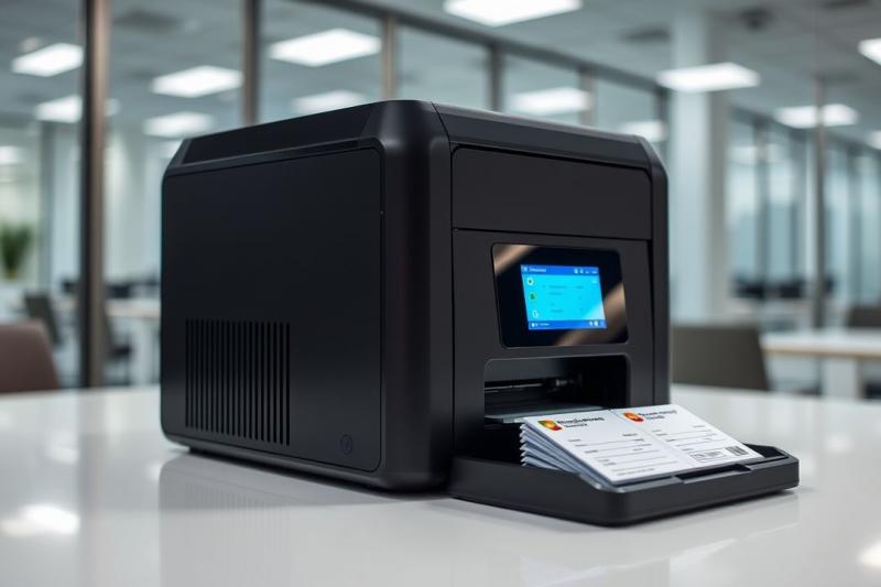 Como Escolher e Usar o Datacard Ribbon SP35 para Impressão de Cartões