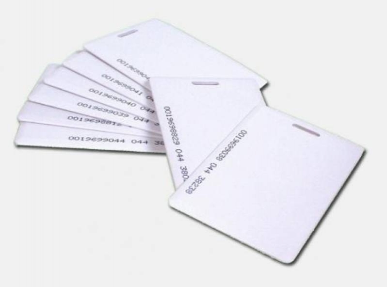 Cartões de Proximidade Relógio de Ponto Capão Redondo - Cartão de Proximidade para Controle de Acesso