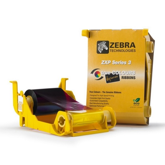 Fitas de Impressão Zebra Zxp3 Araras - Fita de Impressão Zebra 800015 140