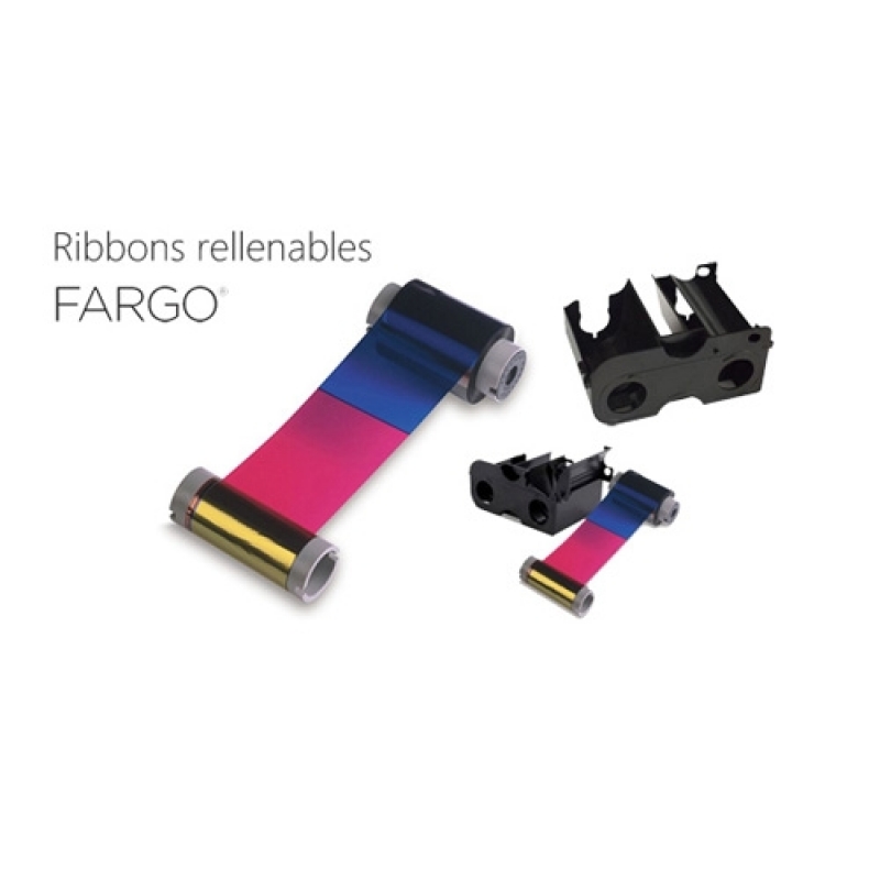 Ribbon para Impressora Fargo Dtc1250e Preço Florianópolis - Impressora Fargo de Cartão Pvc